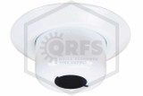 Adjustable Escutcheon | Cup with Skirt C | White | 3/4 in. Sprinkler | Hero