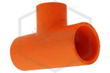 Spears FlameGuard™ CPVC Reducing Tee 1 in. x 1 in. x 3/4 in. Side Image | QRFS™