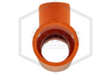 Spears FlameGuard™ CPVC Reducing Tee 1 in. x 1 in. x 3/4 in. Markings Image | QRFS™