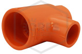 Spears FlameGuard™ CPVC Reducing Tee 1-1/4 in. x 1 in. x 3/4 in. Hero Image | QRFS™