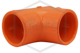 Spears FlameGuard™ CPVC Reducing Tee 1-1/4 in. x 1 in. x 1-1/4 in. Hero Image | QRFS™