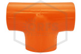 Spears FlameGuard™ CPVC Reducing Tee 1-1/4 in. x 1-1/4 in. x 1-1/2 in. Side Image | QRFS™