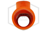 Spears FlameGuard™ CPVC Reducing Tee 1-1/2 in. x 1-1/4 in. x 1 in. Markings Image | QRFS™