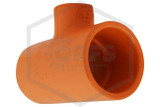 Spears FlameGuard™ CPVC Reducing Tee 1-1/2 in. x 1-1/2 in. x 3/4 in. Side Image | QRFS™