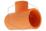 Spears FlameGuard™ CPVC Reducing Tee 1-1/2 in. x 1-1/2 in. x 1 in. Side Image | QRFS™