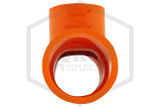 Spears FlameGuard™ CPVC Reducing Tee 1-1/2 in. x 1-1/2 in. x 1-1/4 in. Markings Image | QRFS™