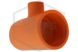 Spears FlameGuard™ CPVC Reducing Tee 2 in. x 2 in. x 3/4 in. Side Image | QRFS™