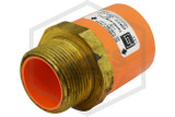 Spears FlameGuard™ CPVC Male Adapter 1-1/4 in. Side Image | QRFS™