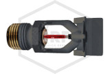 Victaulic™ V2710 Black Horizontal Sidewall 155F | S271CCQ4B0 | Side | QRFS™