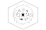 Victaulic™ V3402 Upright Sprinkler | Brass | 175F | QRFS™ | Deflector