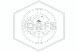 Victaulic™ V3801 Concealed Pendent | 175F | S381PES410 | Deflector