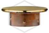 Tyco™ RFII Cover Plate | Polished Brass  | 165F | QRFS™ | Side