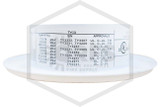 Tyco™ Style 20 Escutcheon | White Stainless | 1/2 in. Sprinkler | QRFS™ | Label 2