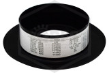 Tyco™ Style 30 Escutcheon | Black | 3/4 in. Sprinkler | QRFS™ | Label 1