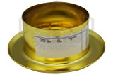 Tyco™ Style 40 Escutcheon | Brass | 3/4 in. Sprinkler | QRFS™ | Label 1