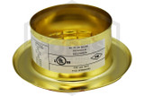 Tyco™ Style 40 Escutcheon | Brass | 3/4 in. Sprinkler | QRFS™ | Label 3