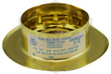 Tyco™ Style 50 Escutcheon | Brass | 1/2 in. Sprinkler | QRFS™ | Label