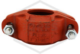 Grooved Reducing Coupling | GemLock™ | 2 in. x 1-1/2 in. | Style 25 | QRFS™ | Label