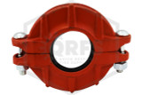 Grooved Reducing Coupling | GemLock® | 4 in. x 2-1/2 in. | Style 25 | QRFS | Side