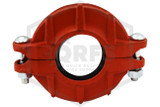Grooved Reducing Coupling | GemLock™ | 4 in. x 2-1/2 in. | Style 25 | QRFS™ | Side