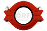 Grooved Reducing Coupling | GemLock® | 5 in. x 4 in. | Style 25 | QRFS | Side