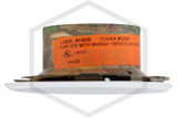Viking™ Freedom Cover Plate | Brushed Copper | 135F | QRFS™ | Label | Shown in White finish
