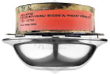 Viking™ Freedom Domed Cover Plate | Polished Chrome | 135F | QRFS™ | Label