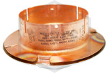 Reliable™ CCP Cover Plate | Brass | 135F | 5/16 in. Adjustment | QRFS™ | Label | Shown in White finish