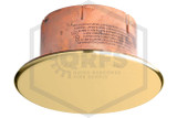 Reliable™ G5 Cover Plate | Bright Brass | 135F | QRFS™ | Hero