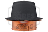 Reliable™ SWC Cover Plate | Black | 135F | 3-5/16 in. OD | QRFS™ | Label