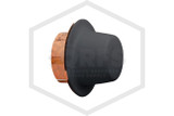 Reliable™ SWC Cover Plate | Black | 135F | 3-5/16 in. OD | QRFS™ | Hero