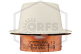 Reliable™ SWC Cover Plate | Off White | 135F | 3-5/16 in. OD | QRFS™ | Label