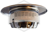 Viking™ G-1 Escutcheon | Black Polyester | 1/2 in. Sprinkler | QRFS™ | Label 2 | Shown in Chrome finish