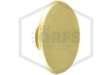 Viking™ Flat Sidewall Cover Plate | Bright Brass 135F | QRFS™ | Hero