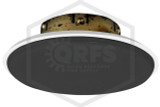 Viking® Mirage Cleanroom Cover Plate | Black | 165F | 3-5/16 in. OD | 23174C/B/CR | QRFS | Hero