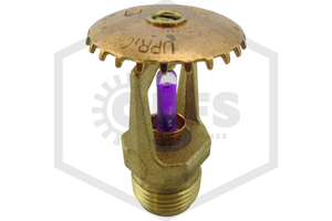 Viking® VK100 Upright Sprinkler | SR | 5.6K | Brass | 360F | 12986AH | QRFS | Hero