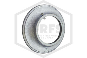 Pipe Wall Plate | Galvanized | 2-1/2 in. IPS | 3 in. Inner Diameter