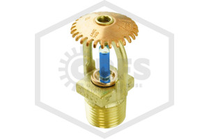 Reliable™ RA1325 Upright Sprinkler | SR | 5.6K | Brass | 286F | F56U3BN | QRFS™ | Hero