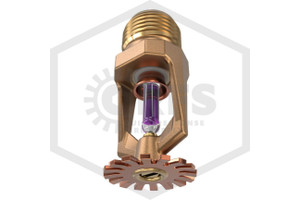 Viking™ VK102 Standard Micromatic Pendent Sprinkler | SR | 5.6K | Brass | 360F | 1/2 in. NPT | 12987AH | QRFS™ | Hero