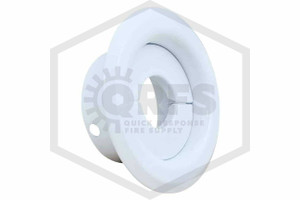 Retrofit Two Piece Escutcheon | FPPI | Recessed | White | 1/2 in. Sprinkler | Hero