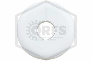 Pipe Wall Plate | FPPI | Plastic | White | 1/2 in. IPS | 7/8 in. Inner Diameter | Hero