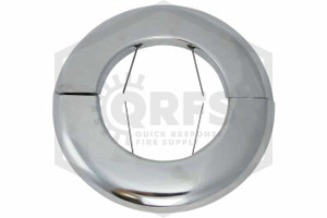 Pipe Wall Plate | FPPI | Metal | Chrome | 2-1/2 in. IPS | 3 in. Inner Diameter | Hero