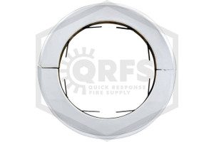 Pipe Wall Plate | FPPI | Metal | Chrome | 6 in. IPS | 6-3/4 in. Inner Diameter | Hero