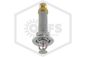 Victaulic™ V3616 Pendent Dry Sprinkler | Recessed | QR | Chrome | 155F | Hero