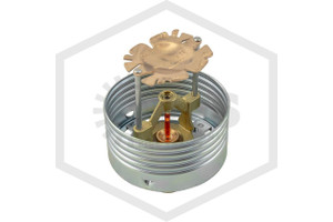 Concealed Pendent Sprinkler | Victaulic™ | V3102 | 8.0K | Chrome