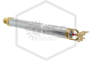 Victaulic™ V3611 Horizontal Sidewall Dry Sprinkler | SR | Brass | 155F | Hero