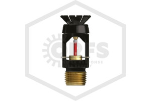 Viking™ Frame Style Spray Nozzle | 155F | 2.8K | 90 Degree Angle | Black Finish | 21374NB