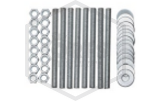 Nut and Bolt Hardware Kit for Wafer Check Valve | 4 in. | Lansdale™ | 700-225-01150