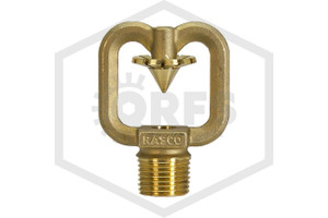 Reliable™ Model MV Spray Nozzle | 1.8K | 125 Degree Angle | Brass | 4E01118125 