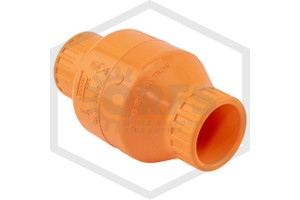 CPVC Swing Check Valve | 1-1/4 in. Socket x Socket | Spears FlameGuard™ | S1520-12CO